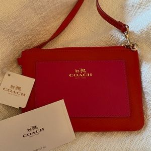 Coach wristlet